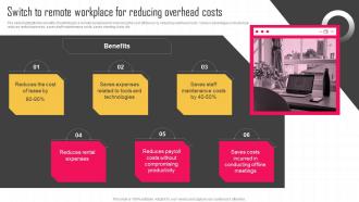 Switch To Remote Workplace For Reducing Overhead Costs Key Strategies For Improving Cost Efficiency