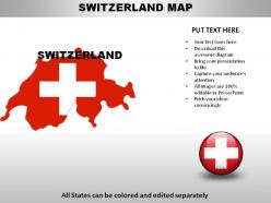 Switzerland country powerpoint maps
