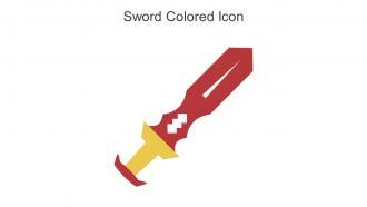 Sword Colored Icon In Powerpoint Pptx Png And Editable Eps Format
