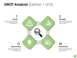 Swot analysis big data analysis ppt powerpoint presentation pictures templates