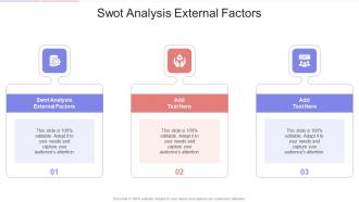 Swot Analysis External Factors In Powerpoint And Google Slides Cpb