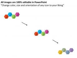 82515498 style cluster hexagonal 4 piece powerpoint presentation diagram infographic slide