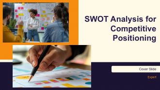 SWOT Analysis For Competitive Positioning PPT PowerPoint AT