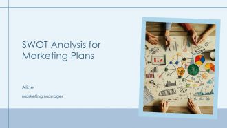 SWOT Analysis For Marketing Plans PPT Demonstration AT