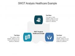 Swot analysis healthcare example ppt powerpoint presentation slides grid cpb
