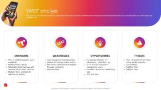 Swot Analysis Instagram Company Profile Ppt Slides Example Introduction