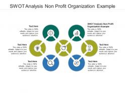 Swot analysis non profit organization example ppt powerpoint presentation layouts guide cpb