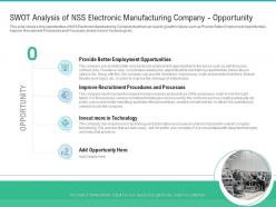 Swot analysis nss electronic manufacturing strategies improve skilled labor shortage company