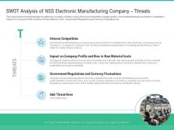 Swot analysis nss electronic manufacturing threats strategies improve skilled labor shortage company
