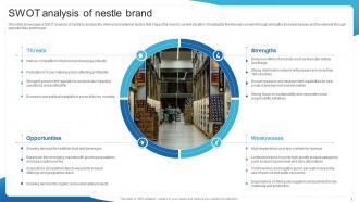 SWOT Analysis Of Nestle Brand Detailed Analysis Of Nestles Marketing Strategy SS