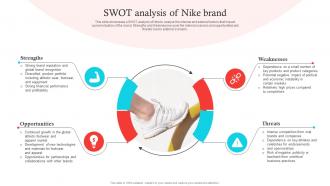 SWOT Analysis Of Nike Brand Decoding Nikes Success A Comprehensive Guide Strategy SS V