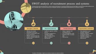 SWOT Analysis Of Recruitment Process And Systems