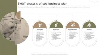 SWOT Analysis Of Spa Business Plan