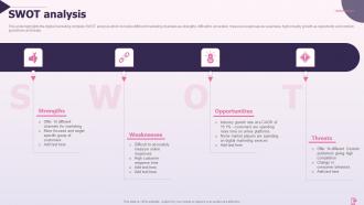Swot Analysis Online Marketing Company Profile Ppt Themes