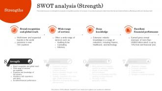 SWOT Analysis Opportunities Pwc Company Profile Ppt Icon Show CP SS Professional Good