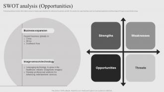 SWOT Analysis Opportunities Sony Company Profile CP SS