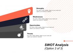 Swot analysis option ppt powerpoint presentation file summary
