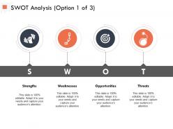 Swot analysis option threat ppt powerpoint presentation outline ideas