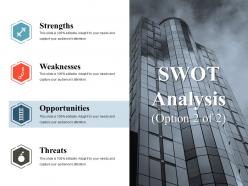 Swot analysis ppt graphics