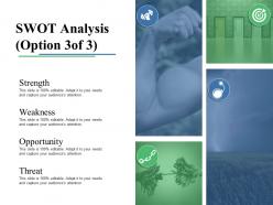 Swot analysis ppt icon designs download