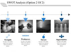 Swot analysis ppt layouts example file