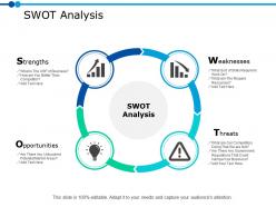 Swot analysis ppt powerpoint presentation gallery good