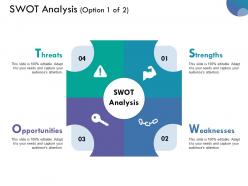 Swot analysis ppt summary file formats
