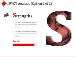 Swot analysis presentation images