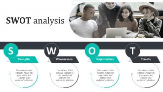 SWOT Analysis Promoting Brand Core Values With Holistic Marketing Guide MKT SS