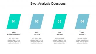 Swot Analysis Questions Ppt Powerpoint Presentation Slides Professional Cpb