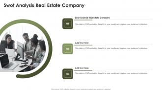 Swot Analysis Real Estate Company In Powerpoint And Google Slides Cpb