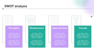 SWOT Analysis Sample Brand Extension Positioning Example