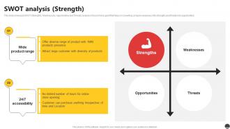 Swot Analysis Strength E Commerce Company Profile Ppt Graphics CP SS