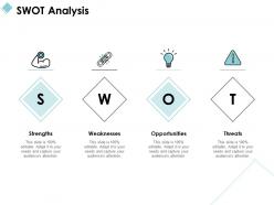 Swot analysis strength weaknesses c1026 ppt powerpoint presentation file slides