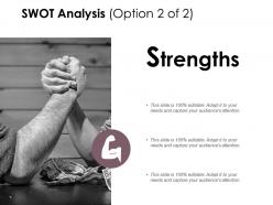 Swot analysis strengths d173 ppt powerpoint presentation gallery files