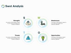 Swot analysis strengths ppt powerpoint presentation summary elements