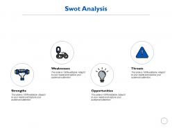 Swot analysis technology k201 ppt powerpoint presentation visuals
