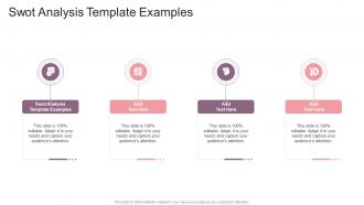 Swot Analysis Template Examples In Powerpoint And Google Slides Cpb