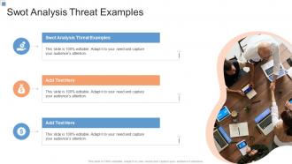 Swot Analysis Threat Examples In Powerpoint And Google Slides Cpb