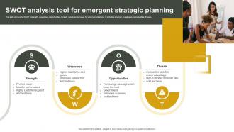 SWOT Analysis Tool For Emergent Strategic Planning