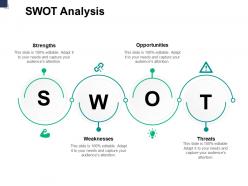 Swot analysis weakness a776 ppt powerpoint presentation professional display
