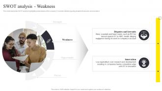 SWOT Analysis Weakness Ernst And Young Company Profile CP SS