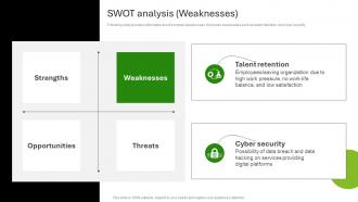 SWOT Analysis Weaknesses Deloitte Company Profile CP SS