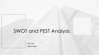 SWOT And PEST Analysis PPT Information AT
