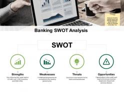 Swot community bank overview ppt powerpoint presentation infographic template rules