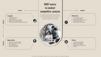 Swot Matrix To Conduct Competitive Analysis Business Competition Assessment Guide MKT SS V