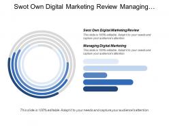 Swot own digital marketing review managing digital marketing google analytics