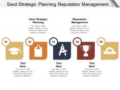Swot strategic planning reputation management business plan management
