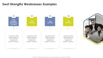 Swot Strengths Weaknesses Examples In Powerpoint And Google Slides Cpb