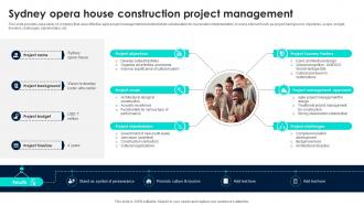 Sydney Opera House Construction Project Management Case Studies PM SS